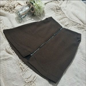 🌵3/$15 Charlotte Russe Zipper Front Skirt